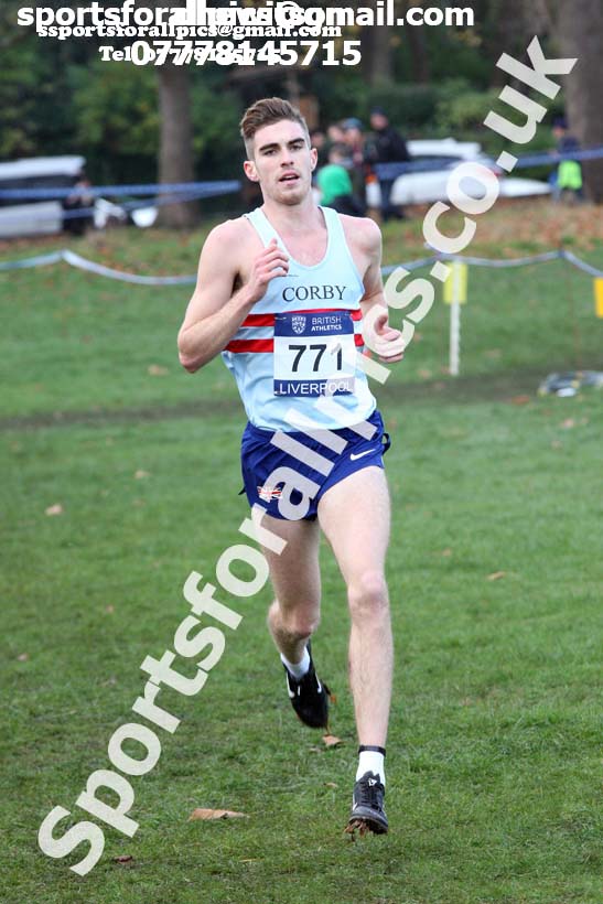 Mens junior British Athletics Liverpool Cross Challenge, Sefton Park, Liverpool. Photo:  David T. Hewitson/Sports for All Pics